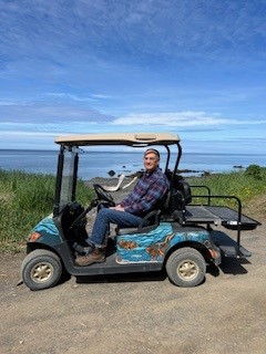 LRA 1 Leonard on dune buggy